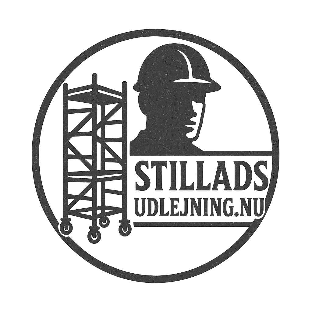 Stilladsudlejning logo grå